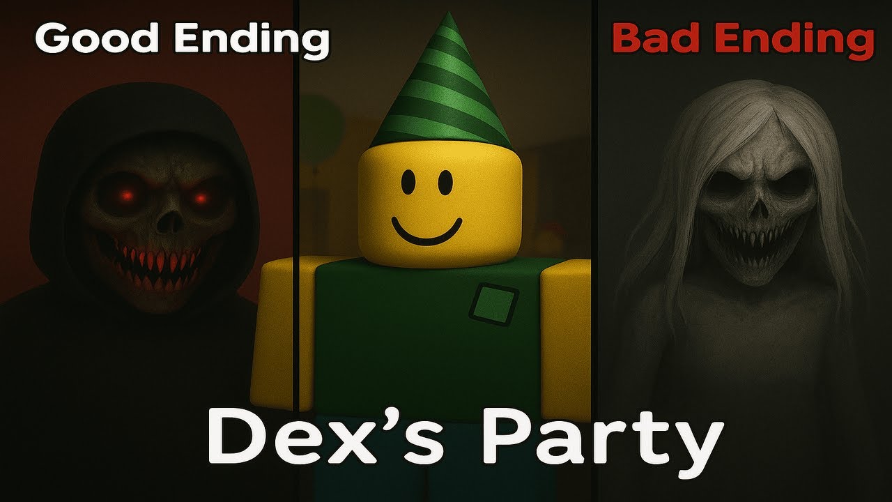 Вечеринка Декса – ХОРОШАЯ концовка против ПЛОХОЙ концовки 😱🎂 (Полное прохождение игры)