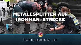 Ironman in Hamburg: Metallsplitter auf Strecke verteilt - Polizei ermittelt
