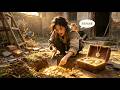 A talking hamster finds treasure!A poor woman saves a hamster and gets rich through treasure hunting