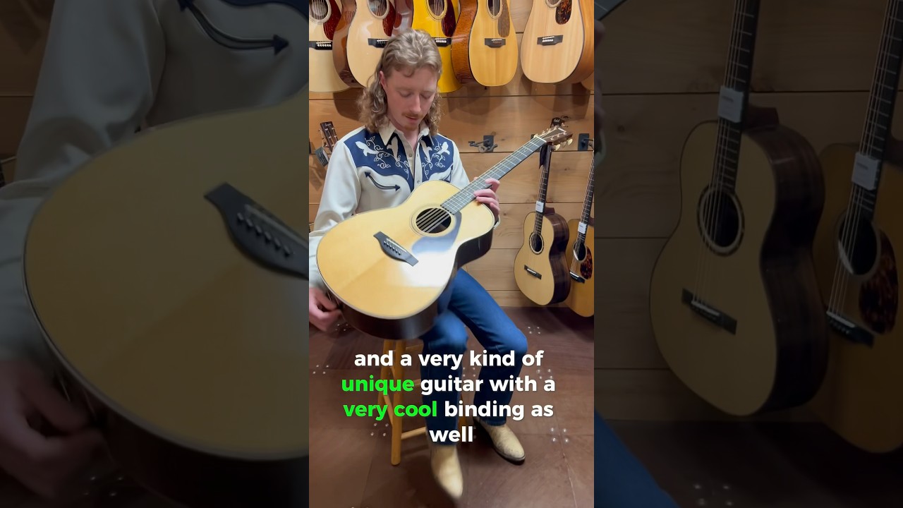 Гитара Yamaha среднего класса с небольшим корпусом и великолепным звучанием, которая не разорит в...