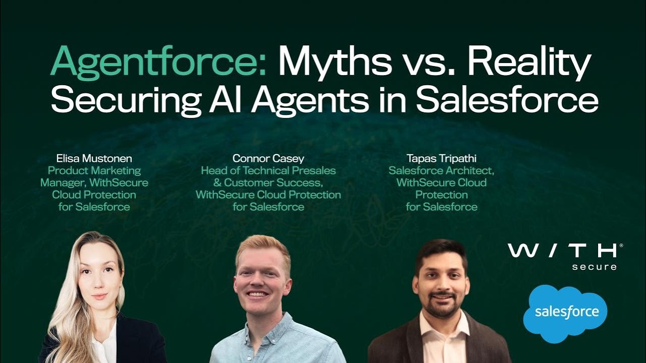 Agentforce Myths vs Reality: Securing AI Agents in Salesforce - YouTube