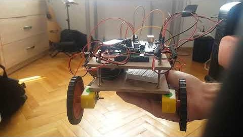 WiFi Controlled Robot - Project assignment for Skyfi Labs online course - by Mert Gunes