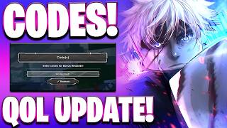 Qol New All Working Qol Update Codes For Jujutsu Zero Roblox Jujutsu Zero Codes