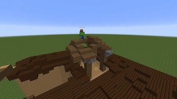 Building a MANSION in minecraft (replay mod)