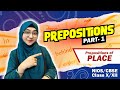 What is Preposition in English Grammar Class 10 Hindi | Prepositions of Place | In On Under Use