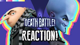 🔴LIVE REACTION TO GRU VS MEGAMIND - DEATH BATTLE!!!