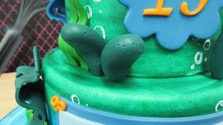 Mermaid/Under the Sea Cake (Episode 4) How To Make Under the Sea Pickle Coral