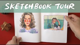 Sketchbook Tour + Flip Through