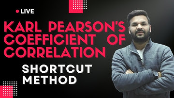 Correlation | Karl Pearson