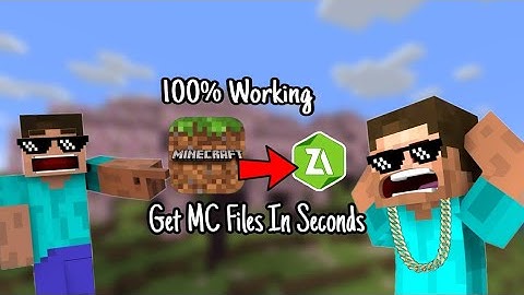 How to Get Minecraft Folder To Extract Mods| #minecraft #zarchiver #viralvideo #viral