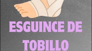 Vendaje funcional para esguince de tobillo ✨