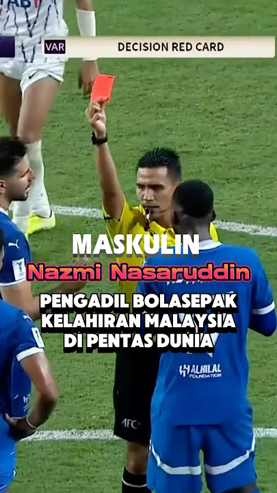 Nazmi Nasaruddin Pengadil Kelahiran Malaysia Di Pentas Dunia