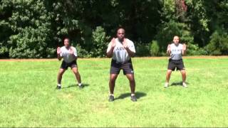 Conditioning Drill 3 - Alternate Quarter Turn Jump