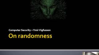 CS453 - RSA and Randomness