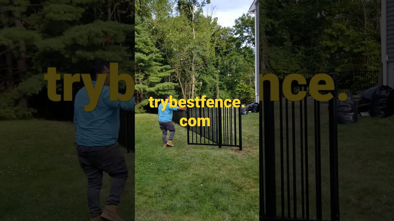 Aluminum Fencing by Try Best Fence company