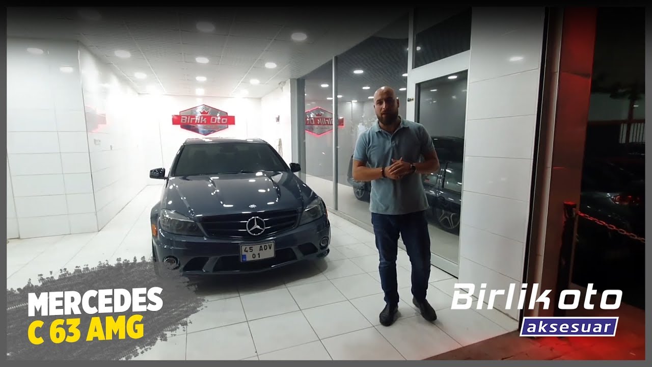 Mercedes C63 AMG // Pasta Cila, Boya Koruma, Cam Filmi, Tuş Restorasyonu