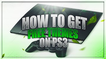 How To Get Free Themes On PS3 For Free (CFW AND OFW)