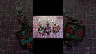 Where would you put this Hazbin Hotel keychain? On your bag or your keys?#cosplayer #cos