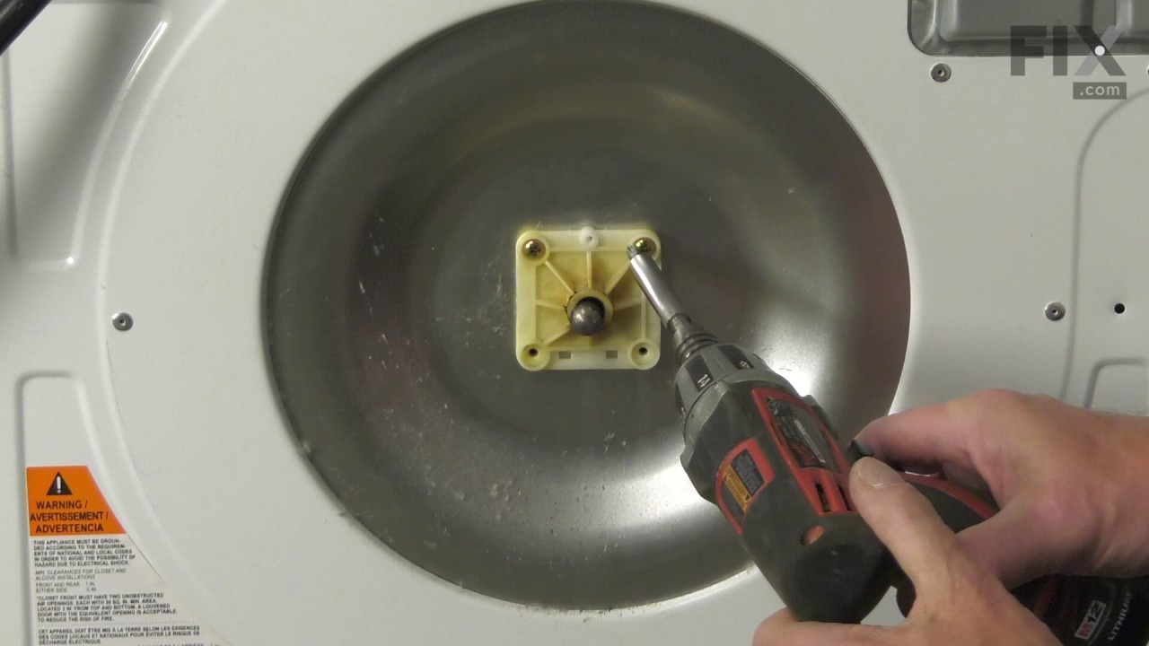 Whirlpool Dryer Repair How to Replace the Bushing Shaft YouTube