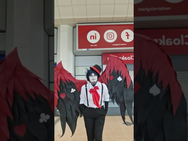 Husker cosplay transition - Megacon Live Birmingham 2024 - Hazbin Hotel in real life