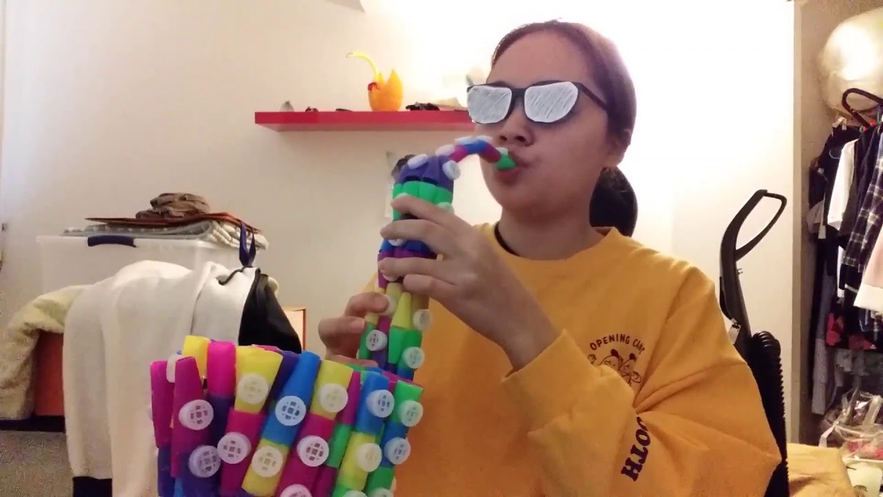 fly me to the moon but played with a kazoo saxophone YouTube