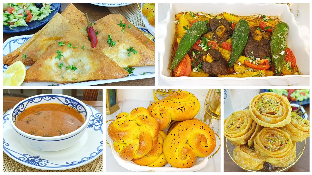 Рамадан Стол 3 🌙 Хасу пахлава / Брика биль атма / Мусалли Алуш / Хлеб Мабсос