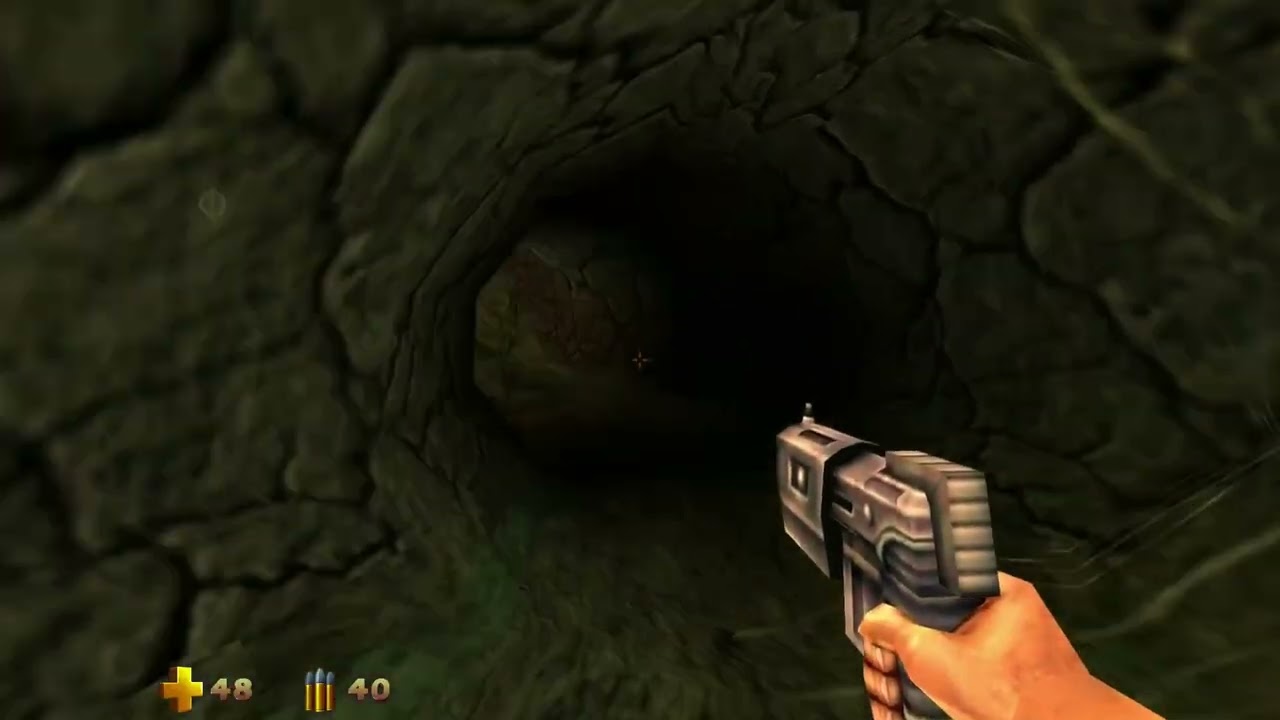 Turok 2 Seeds of Evil Level 4 Lair of the Blind Ones Pt 3 So confusing