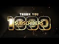 1000 subscribers celebration  thank you all  1k subscribe special  whatsapp status  fs creation