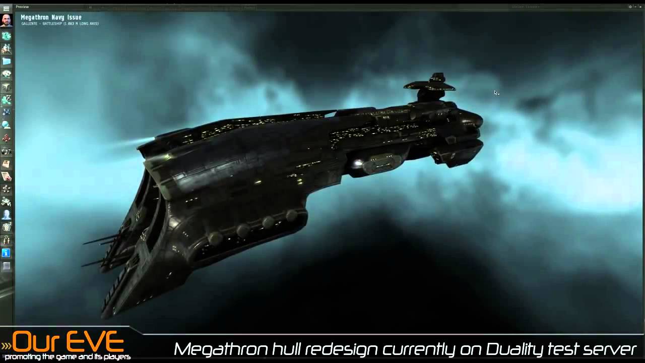 EVE Online   New Megathron Ship Models and Skins
