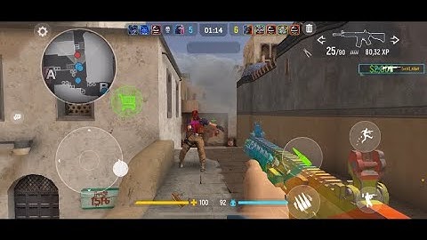 Gameplay Full Time | DefuseBomb IraQ 🇮🇶 | Counter Attack Multiplayers FPS  {+10Kill}