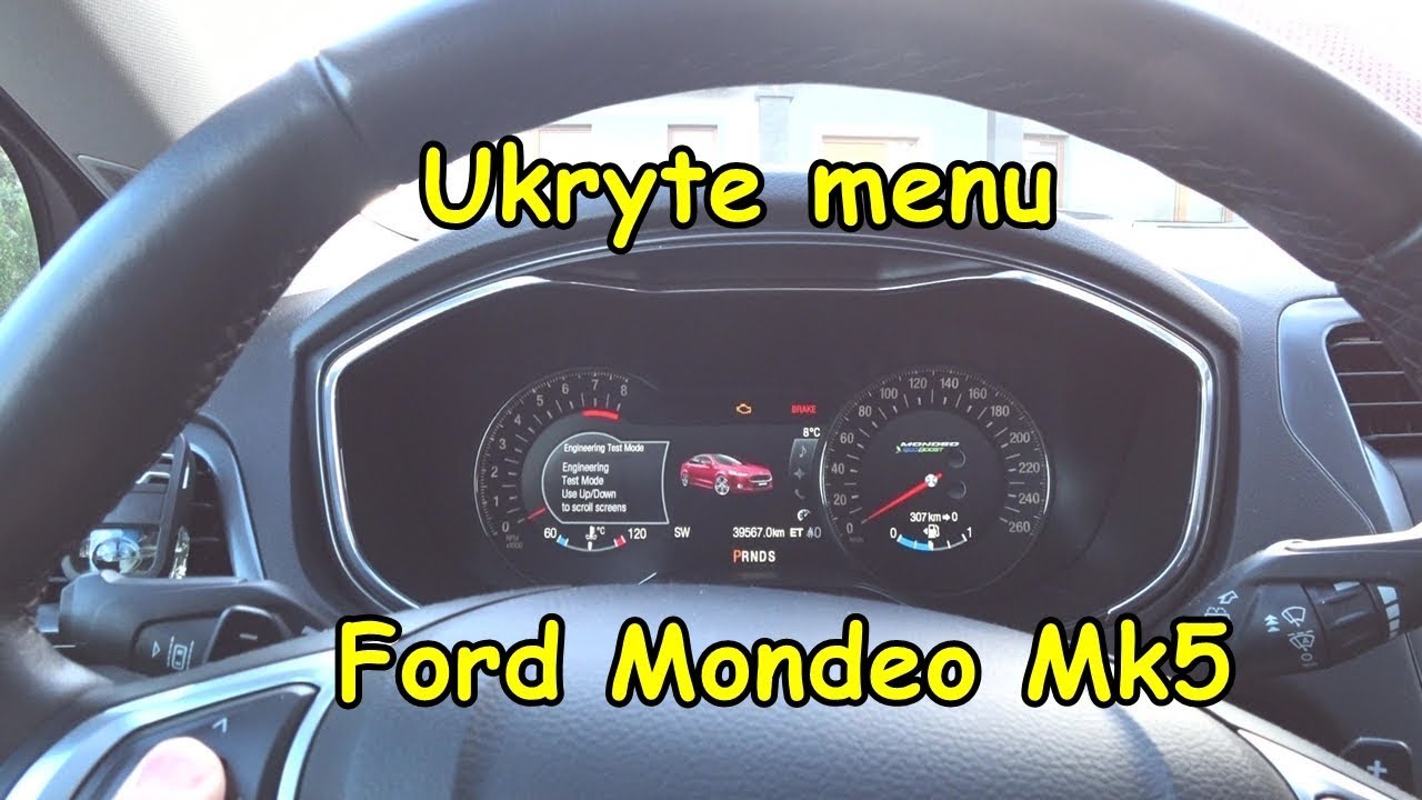 Ukryte Menu Serwisowe Ford Mondeo Mk5 2.0 Ecoboost. Urealnienie Spalania I Inne Funkcje - Youtube