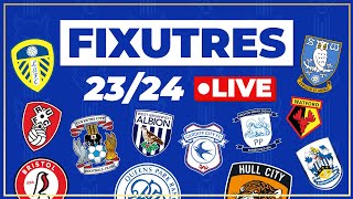 Leicester City Fixture List 2023/24 LIVE