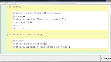Creating non-void method without parameters