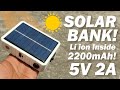 Diy solar power bank