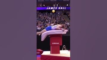 He didn’t even end up landing it😂 #gymnastics #exhibition #vault #fail