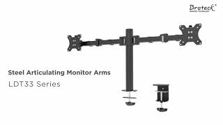 Steel Articulating Monitor Arm Series 