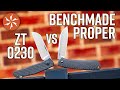 Slipjoint Showdown: ZT 0230 vs Benchmade Proper - KnifeCenter Reviews