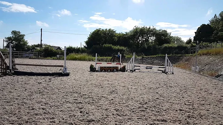 Jo & Jazz jumping at Ivybridge Equestrian 29 June ...