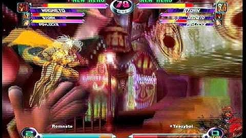 MvC2 Online (360): Brett (MSP) vs TeezyBoi (MSP) 8 .:10.26.09:.