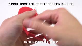 How to replace Kohler toilet flapper