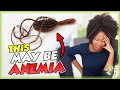 The science of ANEMIA and natural hair loss