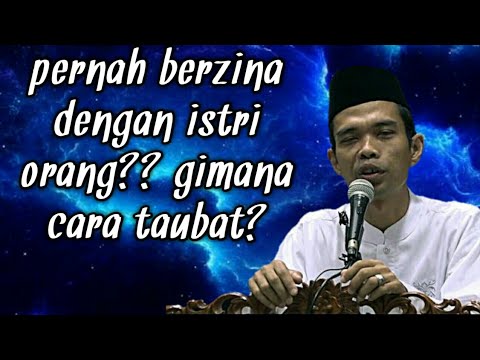 taubat setelah berzina dengan istri orang || Ustad Abdul Somad Lc. Ma