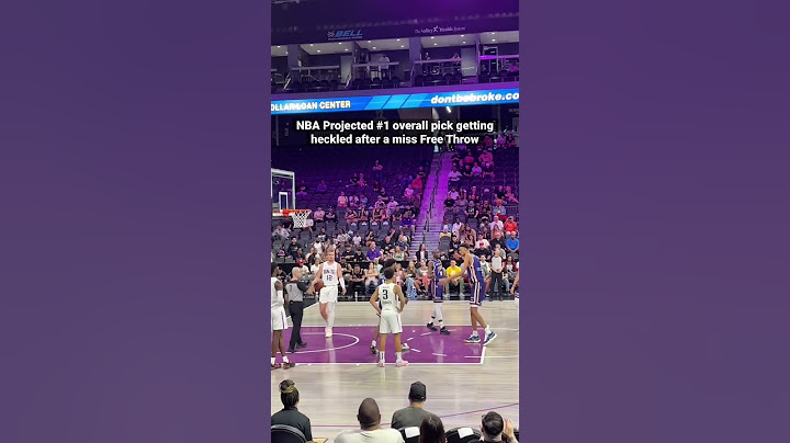Victor Wembanyama getting Heckled after missed free throw 😡 #nbadraft #shorts