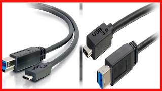 Reliable USB-C to USB-B Cable for Fast, Durable Connections