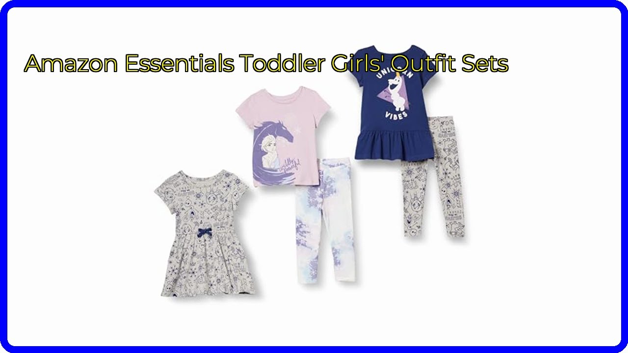 REVIEW (2026): Amazon Essentials Toddler Girls' Outfit Sets. First Look.