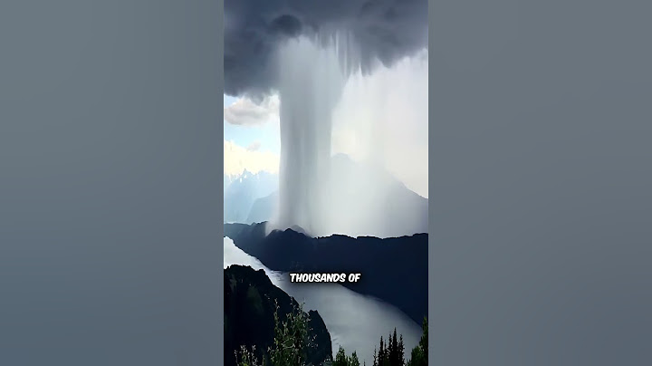 Never Underestimate Cloudbursts?