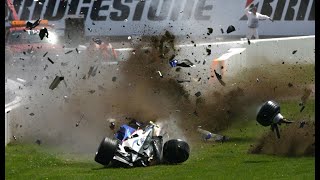 Crash 300 KPH - Robert Kubica - Grand Prix Canadá - Formula 1 - 2007