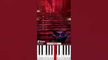 Smiling Critters call for Hightmare CatNap (@EddiePlaytimeShorts) - Octave Piano Tutorial
