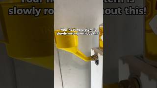 No inhibitor? Your heating system is deteriorating #shorts #plumbing #asmr #diy #homemaintenance