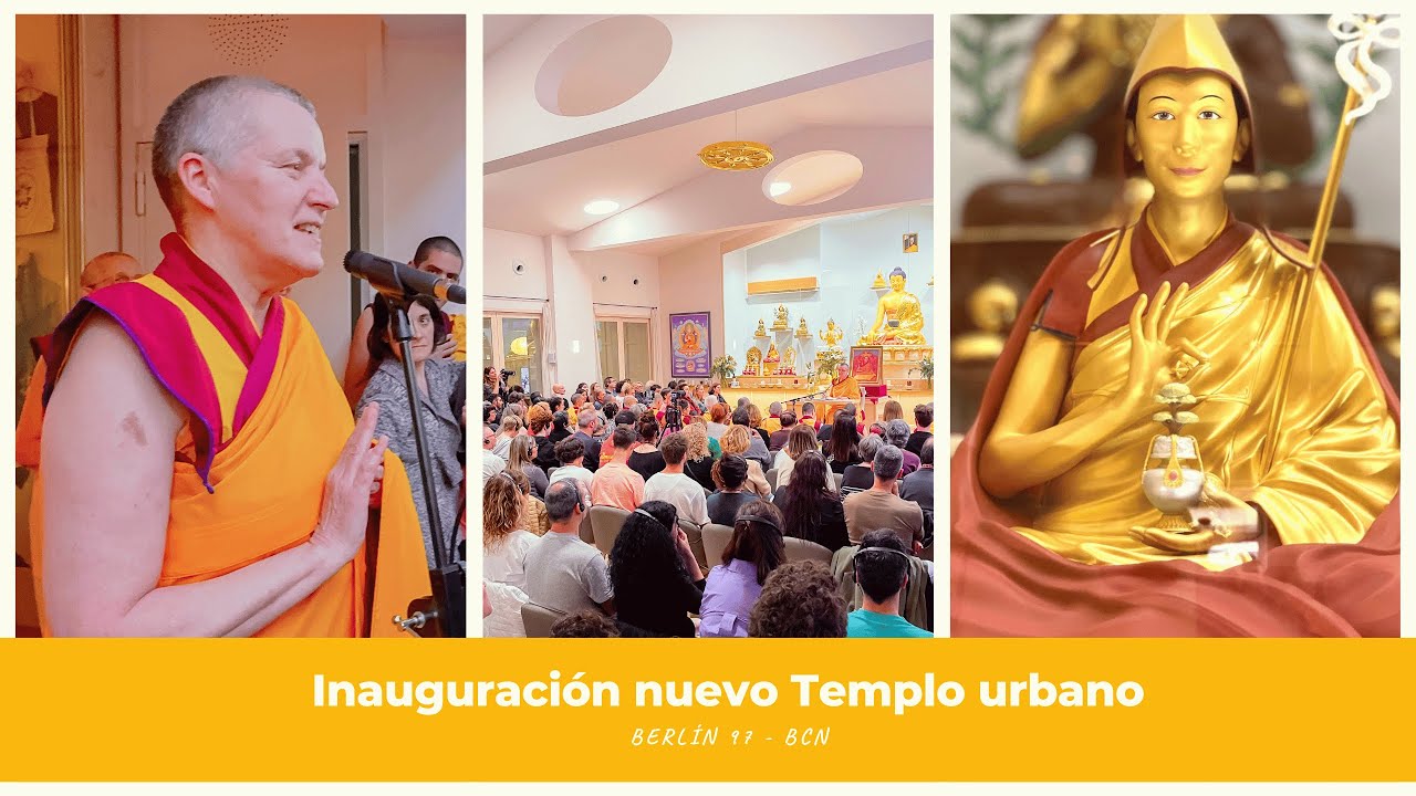Inauguración nuevo Templo urbano BCN